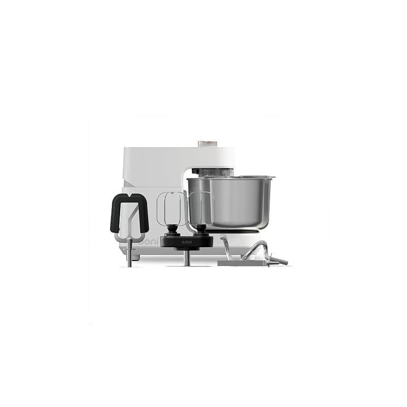 Ooni Halo Core Pétrin Spirale 4,8 L Machine Pâte Pizza Blanc Polaire | Pétrin spirale compact polyvalent pour pizza pain brioche
