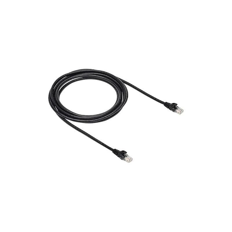 Amazon Basics Câble réseau Internet Ethernet Gigabit Cat-6 RJ45-3 m, Lot de 1, Noir