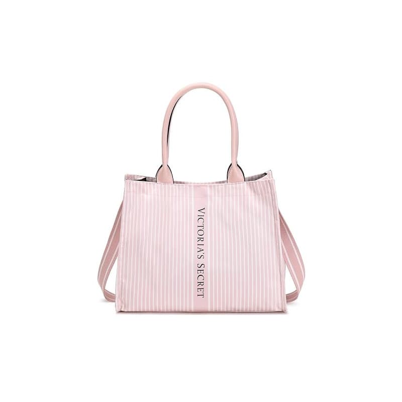 Victorias Secret Sacs fourre-tout à main pour femme, grand sac de plage en toile, sac à bandoulière pour plage, voyage, shopping