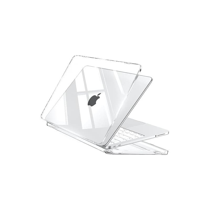 EooCoo pour Coque MacBook Neo 13 Pouces 2026 (A3404, A18 Pro) Cristal Clair | Transparente Étui Rigide Fine, Légère, Compatible