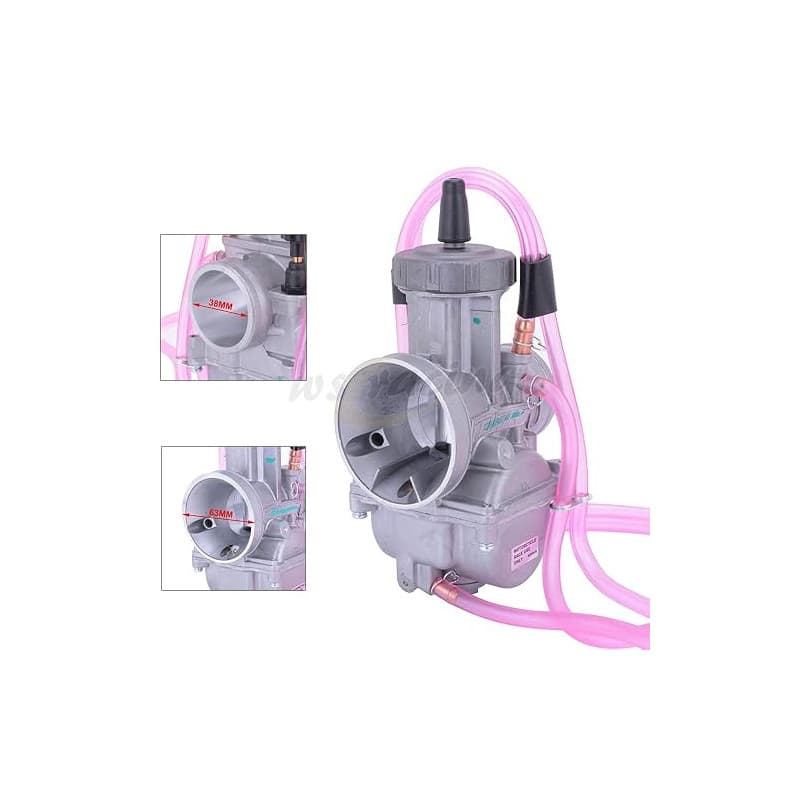Carburateur Moto 38mm Universel pour 150cc/250cc/300cc/350cc/400cc Motos | Motocross UTV ATV Enduro Scooter Pit Bike