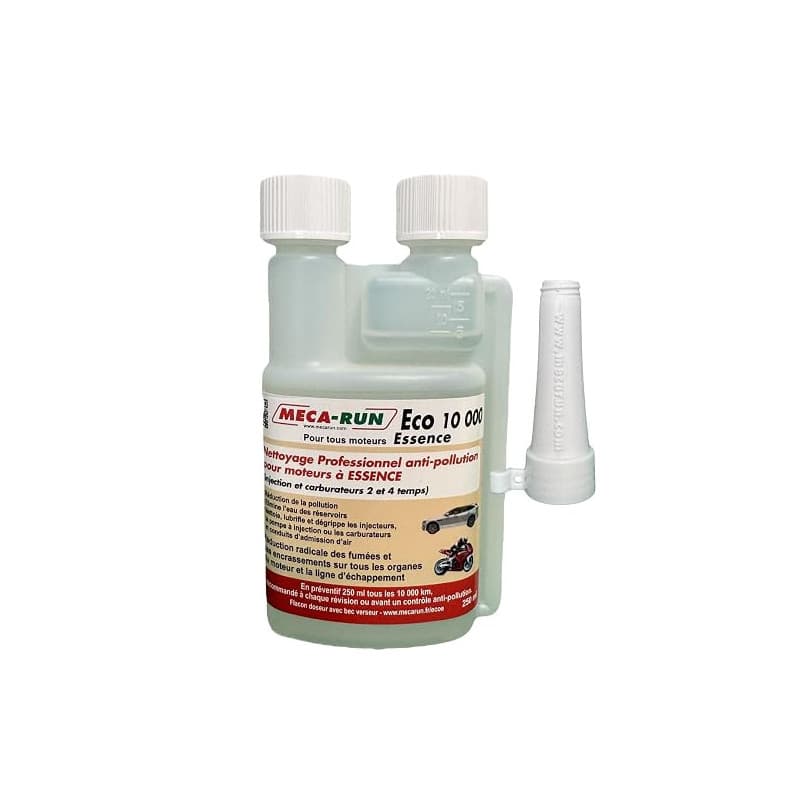 MECA-RUN ECO 10000 Essence 250ml Additif pour Carburant