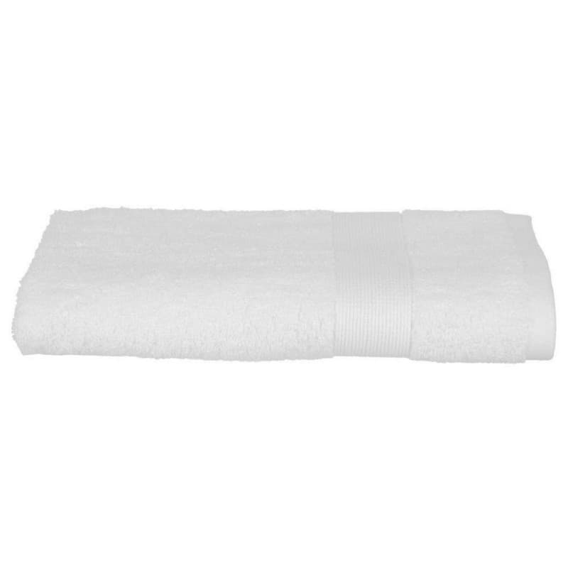 Serviette de toilette Atmosphera Coton Blanc 450 g/m² (50 x 90 cm)