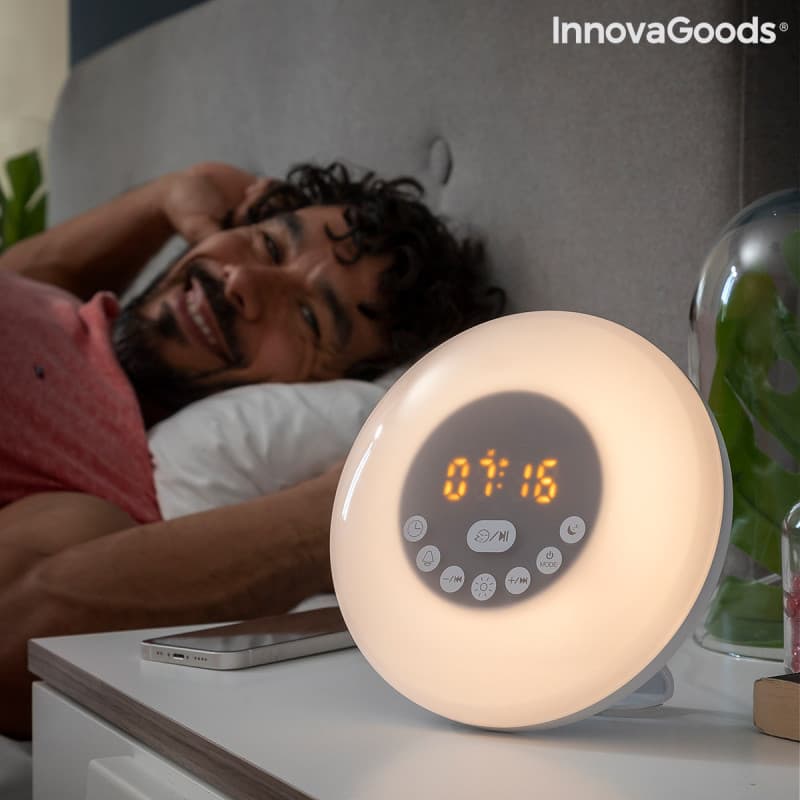 Réveil Matin avec Enceinte Slockar InnovaGoods
