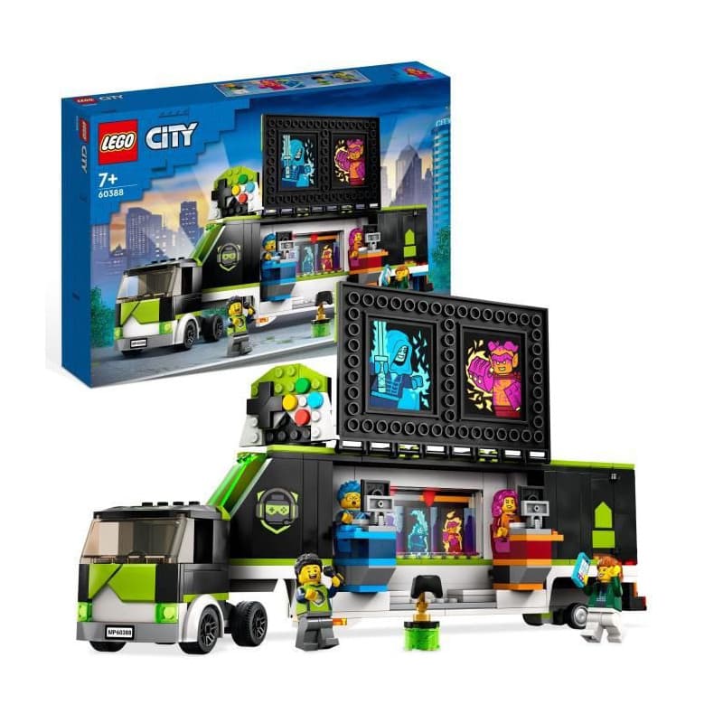 Playset Lego City 60388 The video game tournament truck