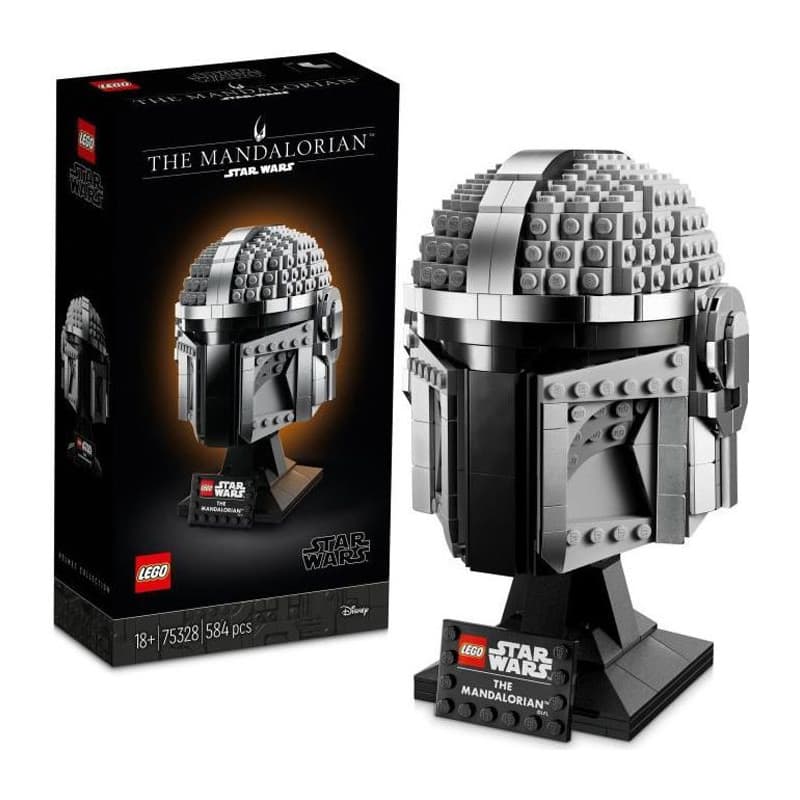 Playset Lego 75328 Star Wars The Mandalorian Helmet