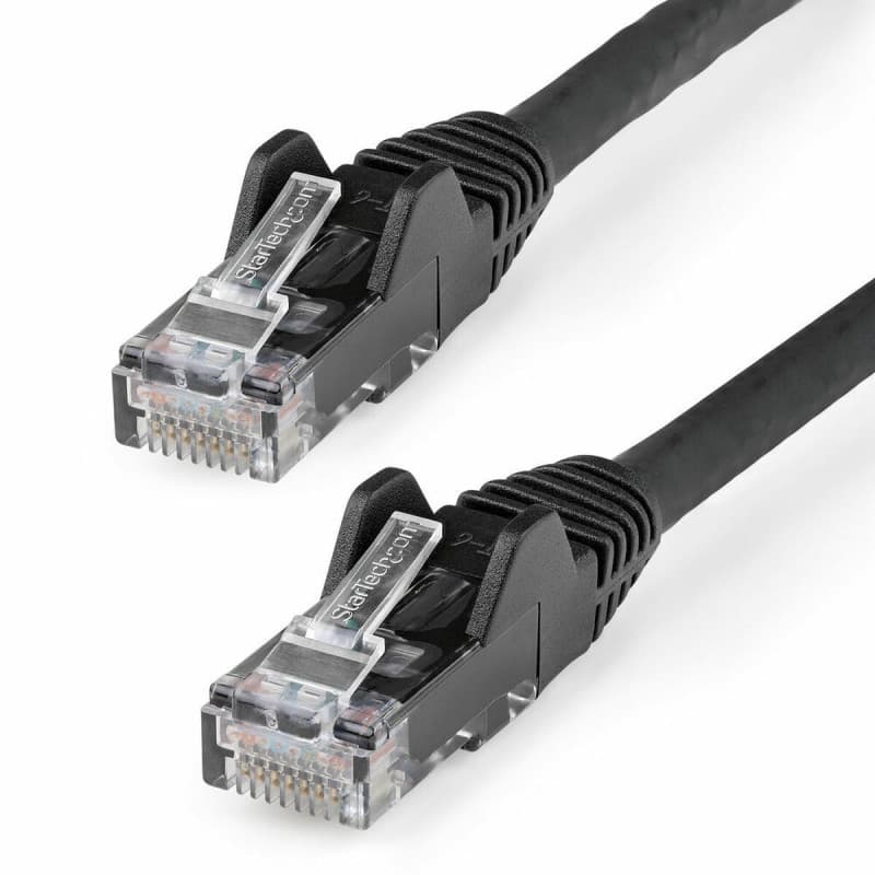 Startech.com N6LPATCH50cmBK câble de réseau Noir 0,5 m Cat6 U/UTP (UTP)