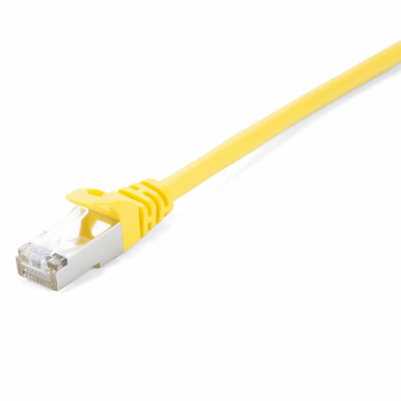 Câble Réseau Rigide UTP 6ème Catégorie V7 V7CAT6STP-01M-YLW-1E 1 m