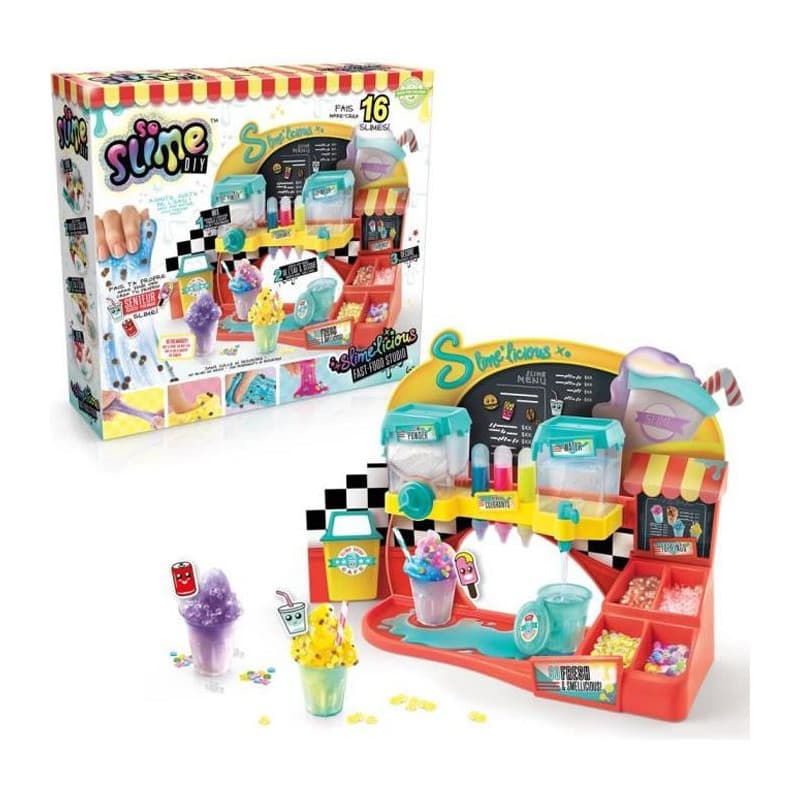 Pâte à modeler en argile Canal Toys Slimelicious Factory - Fast food slime maker!