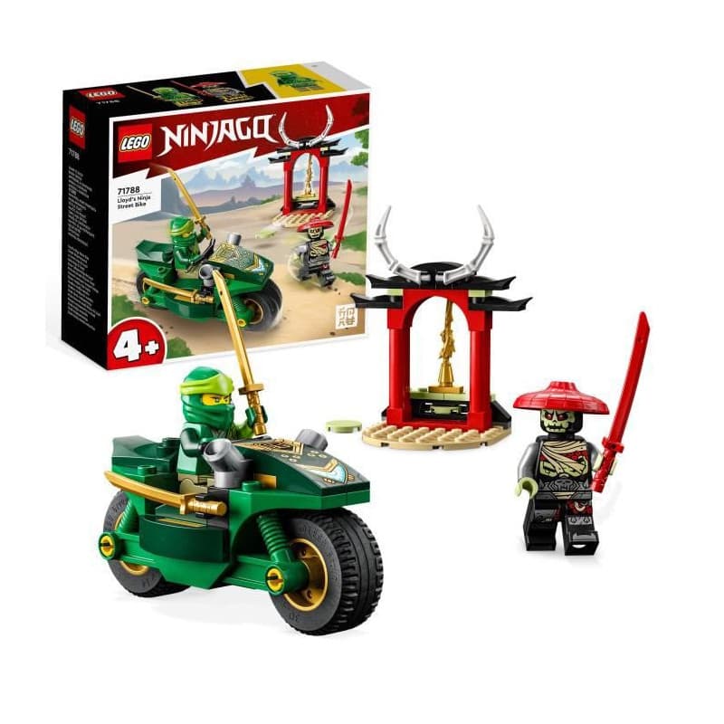 Playset Lego Ninjajo71788 Lloyd's Ninja Street Strike 64 Pièces