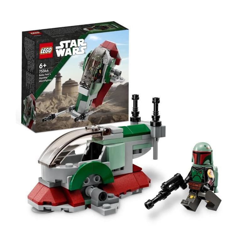 Playset Lego Star-Wars 75344 Bobba Fett's Starship 85 Pièces