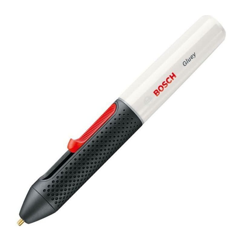 Pistolet a colle sans fil Bosch - Gluey Marshmallow (Blanc, avec 20 Bâtonnets de Colle)