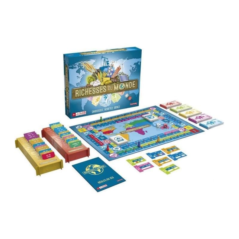 Jeu de société Lansay Riches Of The World FR