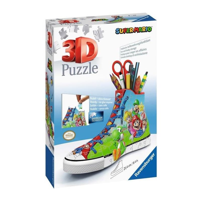 Ravensburger Puzzle 3D Sneaker - Super Mario