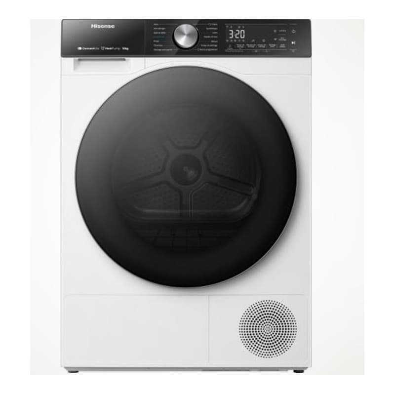 SÈCHE-LINGE - POSE LIBRE - 1400TRS/MN - 10KG - BLANC - HISENSE - DH5S102BW
