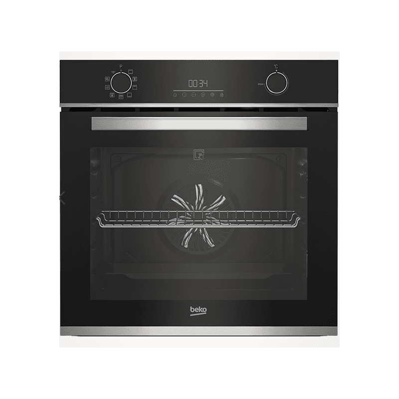 FOUR ENCASTRABLE MULTIFONCTION PYROLYSE - 66L - INOX - BEKO - BBIE13301XFP-1