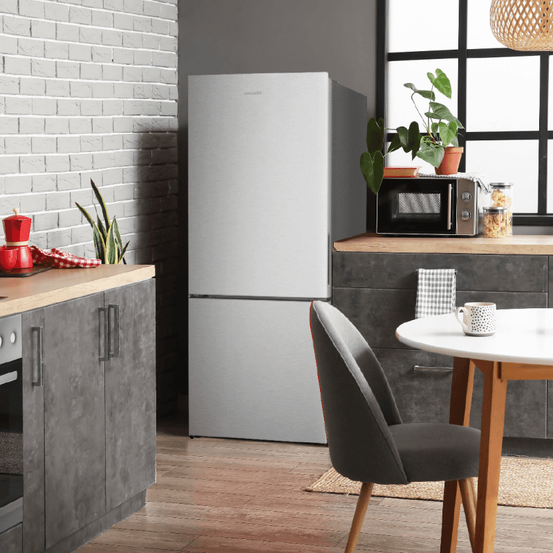 RÉFRIGÉRATEUR COMBINÉ - CLASSE E - NO FROST - 503L INOX - HISENSE - RB650N4ACE