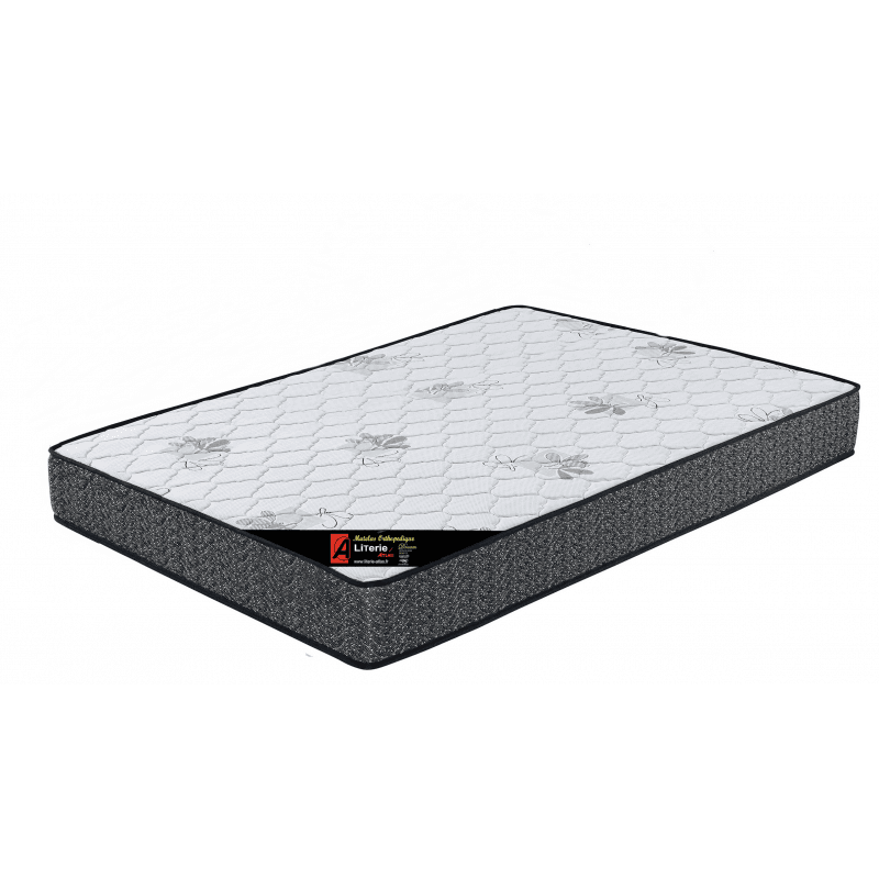 Le matelas orthopédique en mousse - roulé - 140 x 190 cm épaisseur 15 cm confort ferme.
