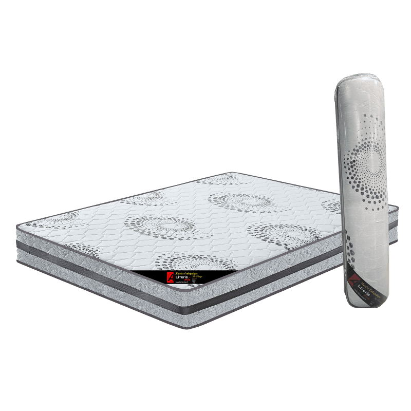 Le matelas orthopédique en mousse - roulé - 140 x 190 cm épaisseur 20 cm confort ferme.