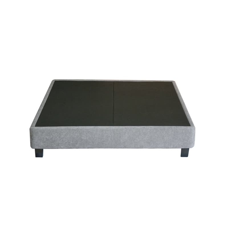 Le sommier tapissier 160 x 200 cm 20 cm épaisseur en kit hauteur+ PIEDS couleurs Gris clair