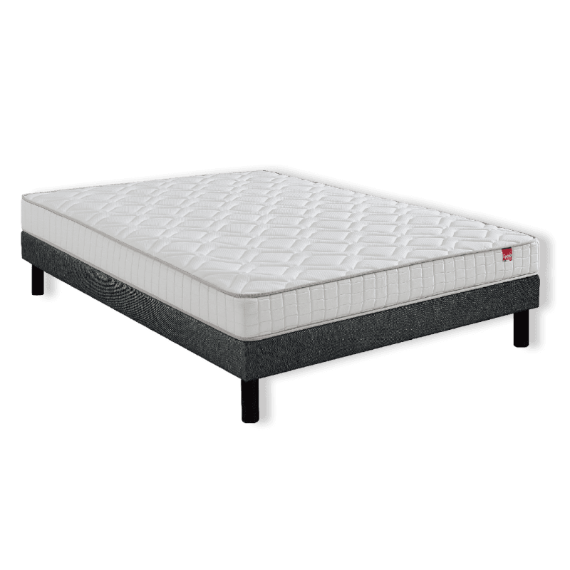 Le matelas EPEDA 140 x 190 cm en ressort confort ferme.
