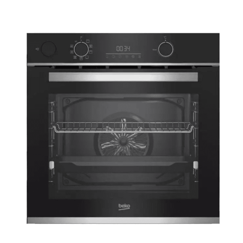 FOUR ENCASTRABLE MULTIFONCTION À PYROLYSE - 60 cm INOX - BEKO - BBIS13300XPE-1