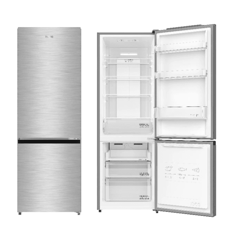 RÉFRIGÉRATEUR COMBINÉ - 262L - INOX - DEROSSO - DR-CO262NF-I