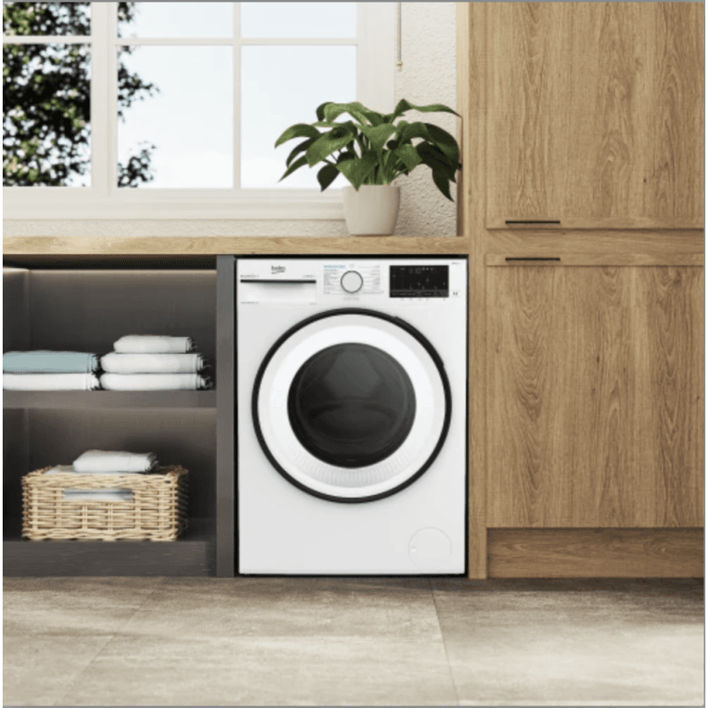 LAVE LINGE SÉCHANT - HUBLOT - 8KG / 5KG - BLANC - BEKO - B3D58545W