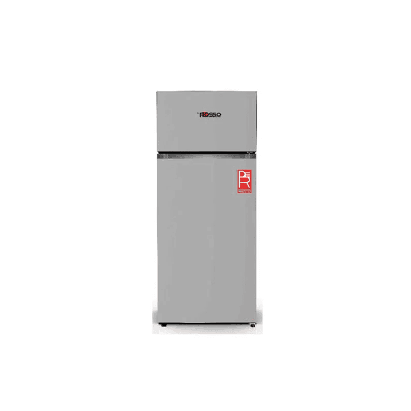 RÉFRIGÉRATEUR COMBINÉ - 204L - FROID STATIQUE - INOX - DEROSSO - DRK-2P210E-S