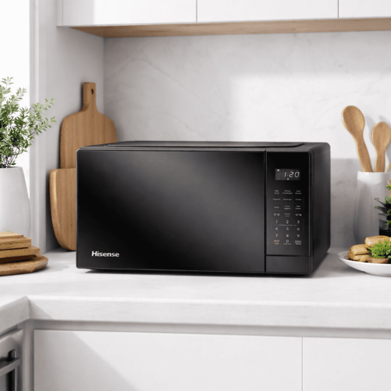 MICRO-ONDES - CONTRÔLE NUMÉRIQUE - 34L - NOIR - HISENSE - H34MOBS17