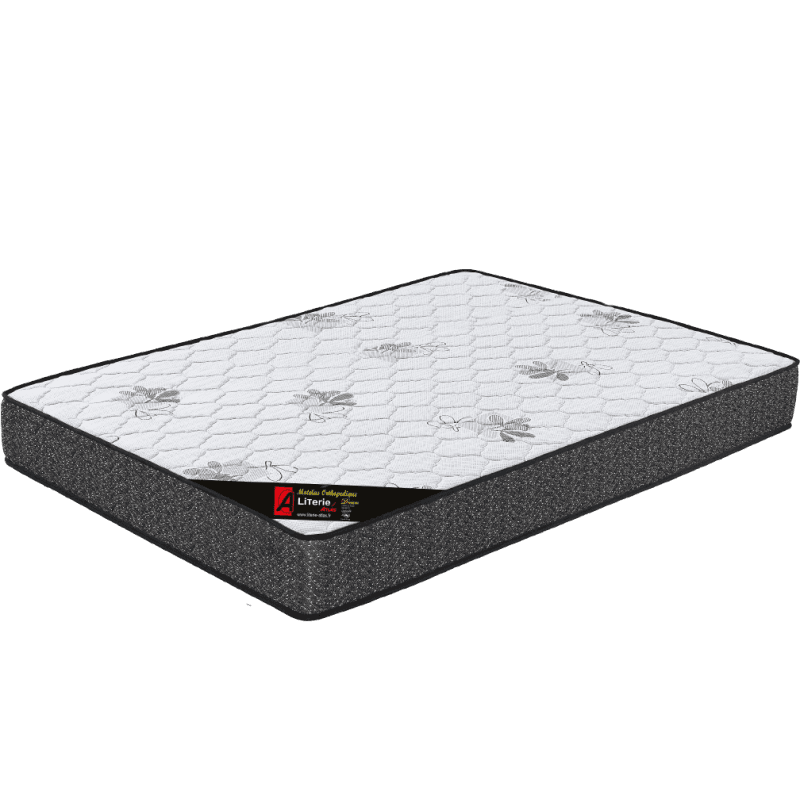 Matelas mousse 120 x 190 cm – Épaisseur 20 cm – Confort ferme