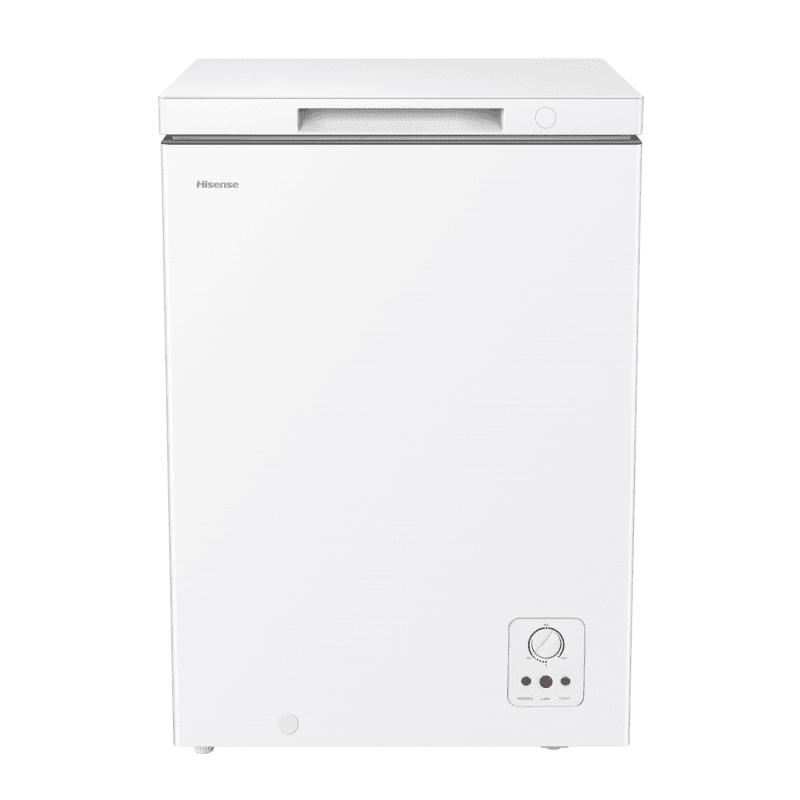 CONGÉLATEUR COFFRE - 100L - CLASSE E - BLANC - HISENSE - FT100N1BWE