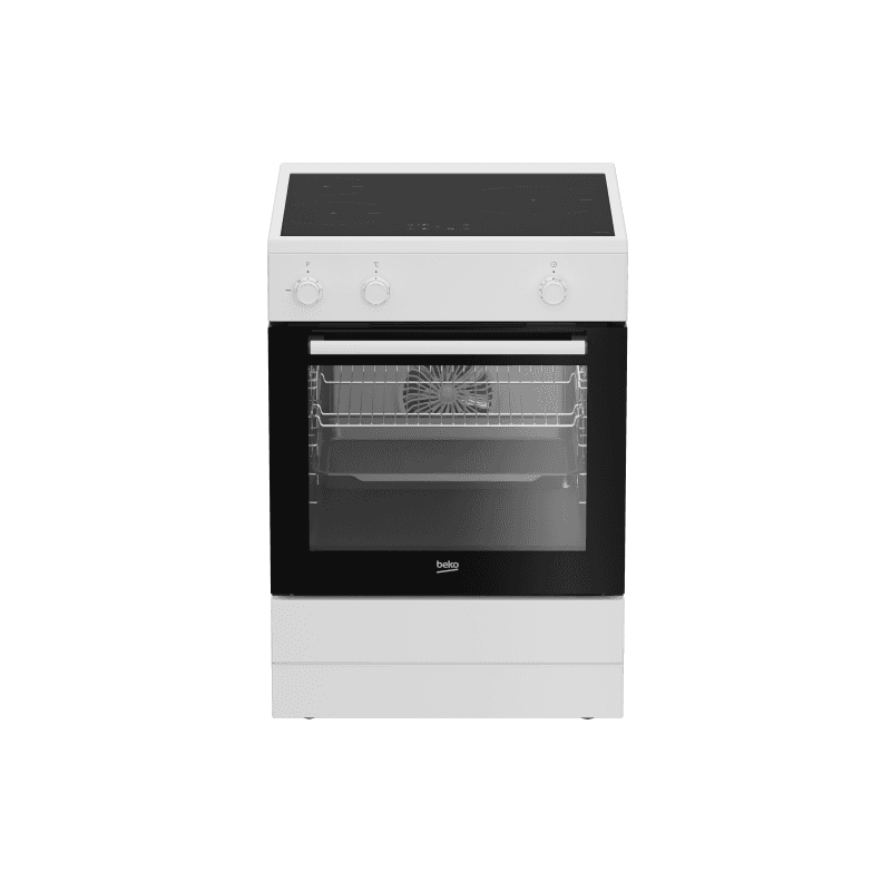 CUISINIERE A INDUCTION AVEC UN FOUR ELECTRIQUE - 72L - BEKO - FBE68112MWC