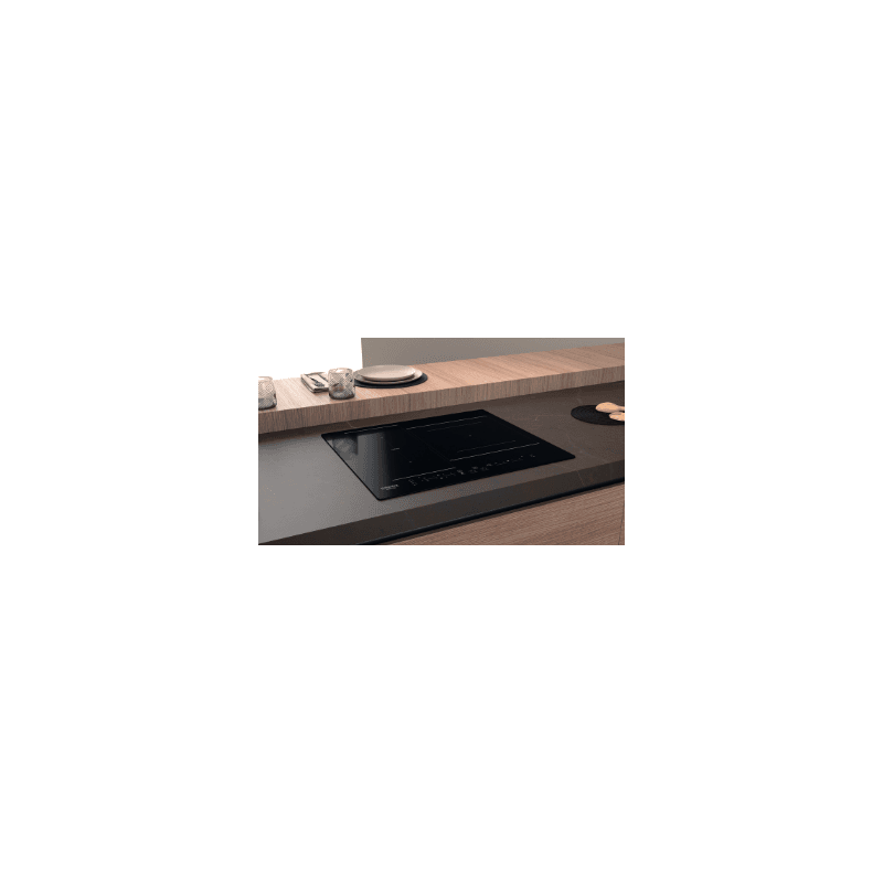 PLAQUE DE CUISSON A INDUCTION ENCASTRABLE - 3 FEUX - NOIR - HOTPOINT - HB2760BNE