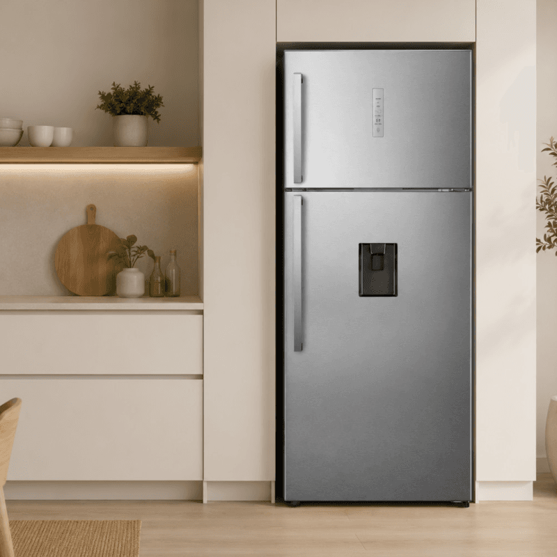 RÉFRIGÉRATEUR 2 PORTES - 553L – NO FROST – INOX – HISENSE – RT728N4WCE