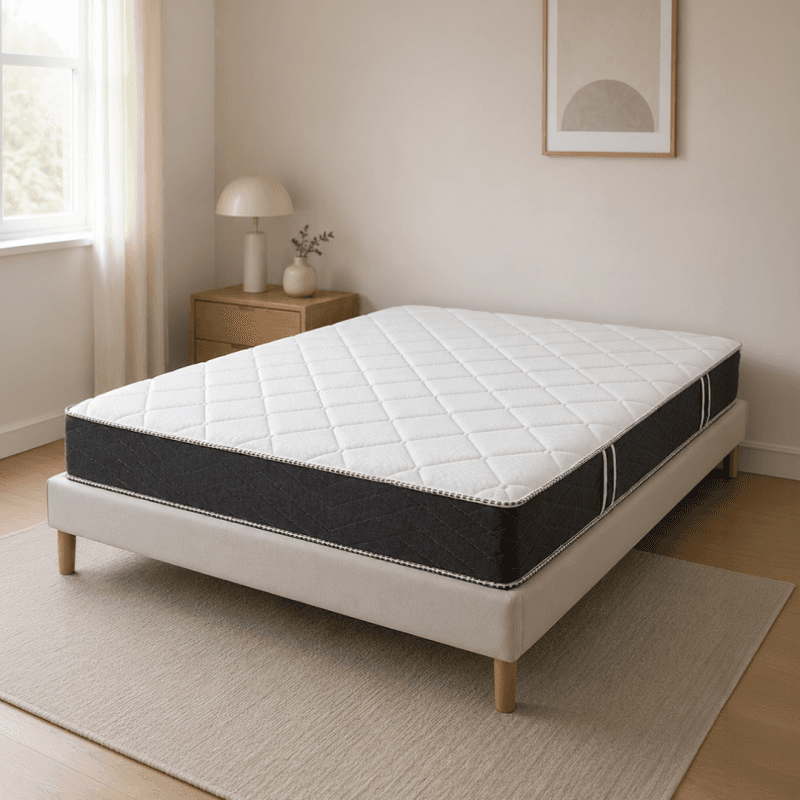 Le matelas 140 x 190 cm BULTEX épaisseur 21 cm - accueil moelleux soutien ferme -