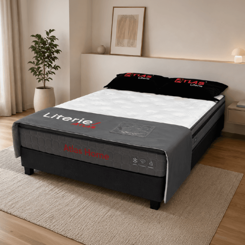 Matelas Cooling épaisseur 30 cm 8 zones 160 × 200 cm