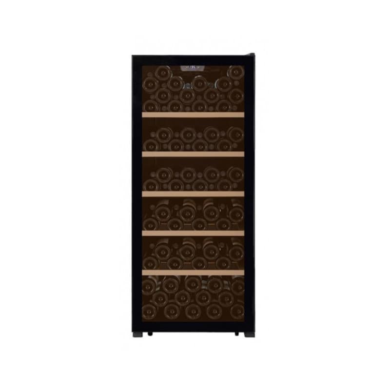 CAVE À VIN - POSE LIBRE - 105 BOUTEILLES - NOIR - LE CAVISTE - LC-CAV105