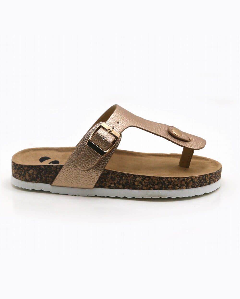 MULE PLATE JUNIOR FILLE CHAMPAGNE