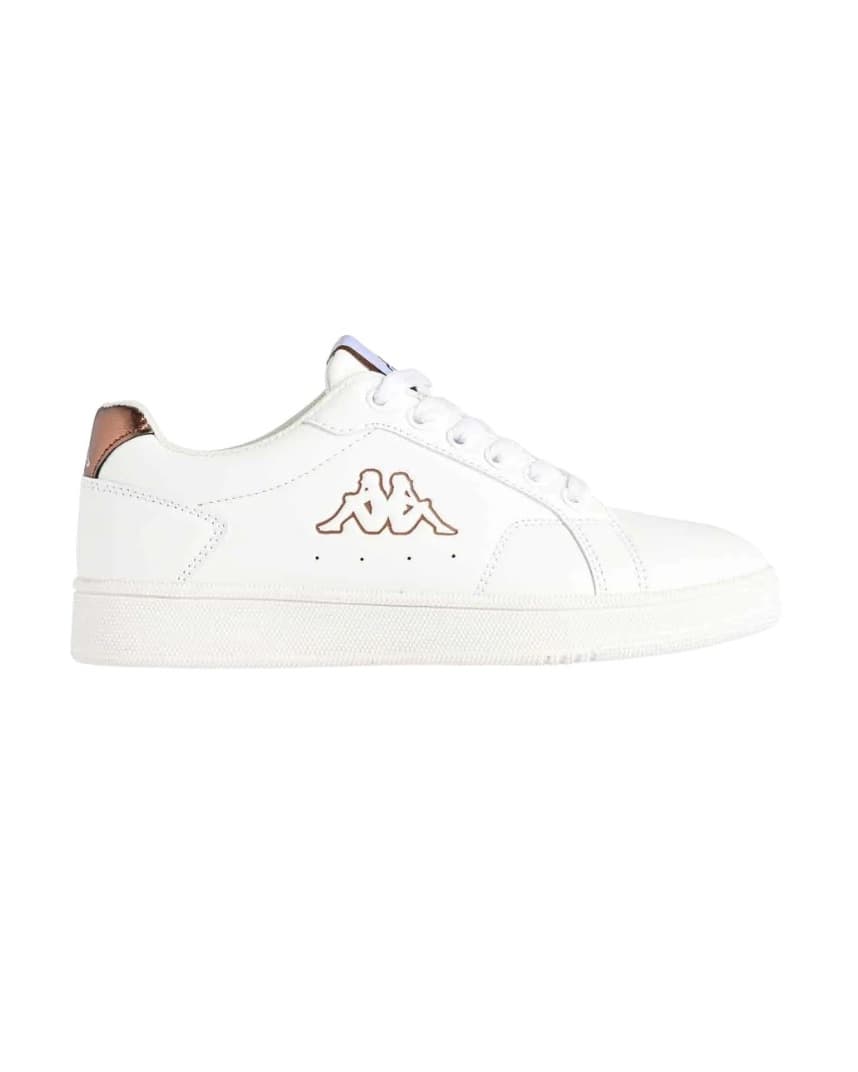BASKET JUNIOR FILLE BLANC KAPPA ADENIS