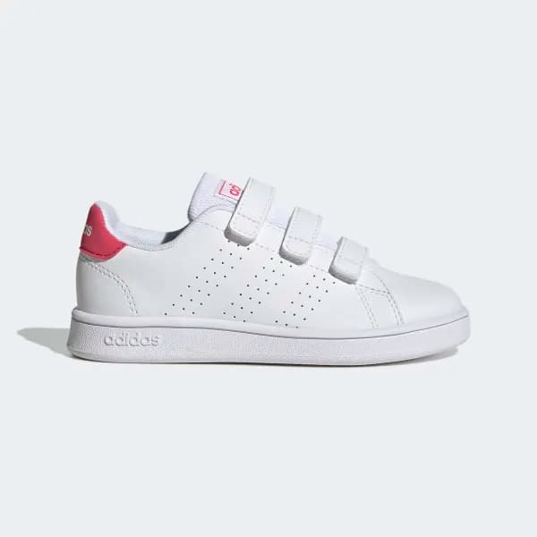 BASKET JUNIOR FILLE BLANC ADIDAS