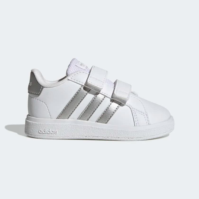 BASKET FILLE BLANC ADIDAS