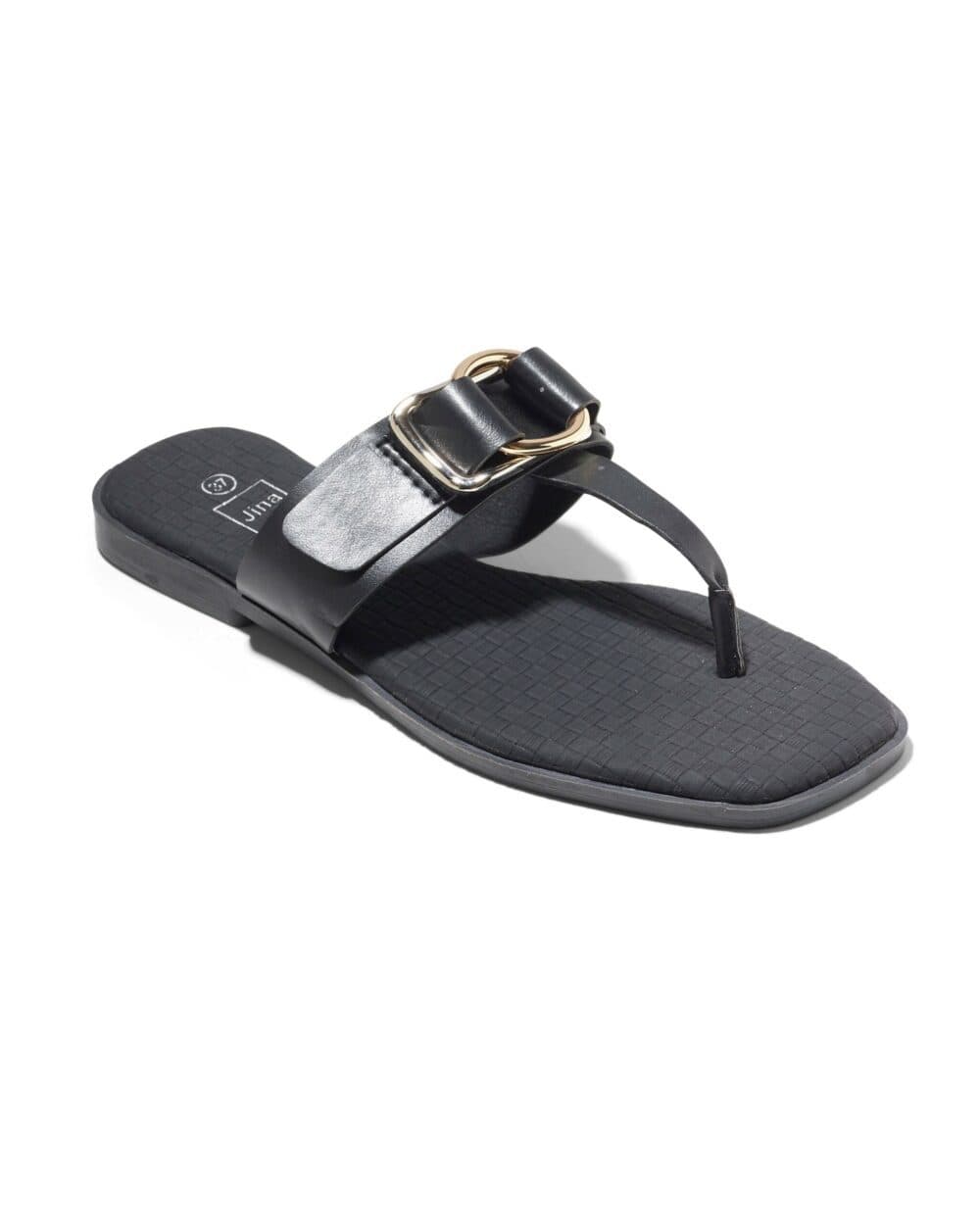 MULE PLATE FEMME NOIR